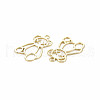 Rack Plating Alloy Pendants PALLOY-S125-109LG-2