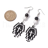 304 Stainless Steel Dangle Earring EJEW-MZ00193-3