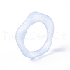 Transparent Resin Finger Rings RJEW-T013-001-B01-6