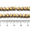 Electroplated Synthetic Non-magnetic Hematite Beads Strands G-B132-D01-01A-4