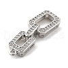 Brass Micro Pave Cubic Zirconia Pendant KK-L228-16P-2