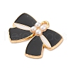Alloy Enamel Pendants ENAM-Q001-01G-02-2