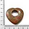 Natural Unakite Pendants G-F708-04G-3