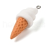 Opaque Resin Imitation Food Pendants RESI-S399-03A-2