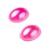 ABS Plastic Imitation Pearl Cabochons X-SACR-R755-8x6mm-ZM-4