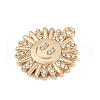 Alloy Crystal Rhinestone Pendants PALLOY-P310-05C-G-2