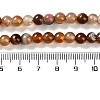Natural Striped Agate/Banded Agate Beads Strands G-Z060-A01-A10-5