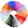 SOFPLATE 100Pcs 10 Colors Organza Bags Jewellery Storage Pouches Wedding Favour Party Mesh Drawstring Gift OP-SP0001-02-1