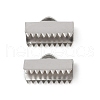 304 Stainless Steel Ribbon Crimp Ends STAS-E471-05K-P-1