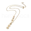 304 Stainless Steel Pendant Necklaces NJEW-L146-44G-1