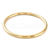 Ion Plating(IP) 304 Stainless Steel Plain Bangles BJEW-G684-03C-G-2