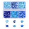 936Pcs 6 Style Glass Seed Round Beads SEED-FS0001-07-1