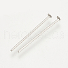 304 Stainless Steel Flat Head Pins X-STAS-S076-75-40mm-2