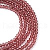 Transparent Glass Beads Strands X-GLAA-R135-2mm-18-2