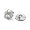 Non-Tarnish 304 Stainless Steel Stud Earring Findings STAS-L024-003P-06-2