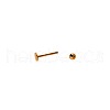 G23 Titanium Round Ball Threadless Labrets WGFD71D-19-2