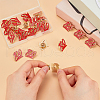 24Pcs Alloy Brooches AJEW-FG0004-20-3