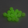 Luminous Acrylic Round Beads LACR-R002-12mm-01-4