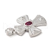 Brass Micro Pave Cubic Zirconia Pendants KK-M246-01P-3