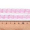 Transparent Glass Beads Strands GLAA-N012-01A-4