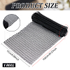 Plastic Ruffle Pleated Trim Fabric for Dress Bag Decoration DIY-WH0568-54C-2
