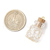 Glass Bottles Pendants PALLOY-JF03917-2