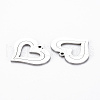 Non-Tarnish 201 Stainless Steel Pendants STAS-Q240-088P-2