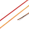 Segment Dyed Waxed Polyester Cord YC-C003-02E-3