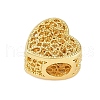 Rack Plating Brass Beads KK-R166-03G-01-2