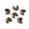 Iron Crimp Beads Covers IFIN-H030-AB-1