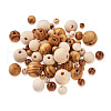 Unfinished Natural Wood Beads WOOD-TA0002-41-LF-2