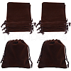 Beebeecraft 20Pcs Velvet Jewelry Drawstring Gift Bags ABAG-BBC0001-14C-1