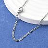 Tarnish Resistant 304 Stainless Steel Cable Chain Necklaces X-STAS-O037-120P-1