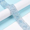 Natural Aquamarine Beads Strands G-E194-16-2