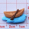Camping Theme Opaque Resin Cabochons RESI-E027-04E-1