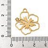 Ion Plating(IP) 304 Stainless Steel Pendants STAS-B056-17G-03-3