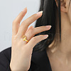 304 Stainless Steel Open Cuff Rings RJEW-H213-03G-2