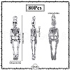 SUNNYCLUE 80Pcs Tibetan Style Alloy Pendants TIBE-SC0003-04-2