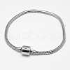 Tarnish Resistant 304 Stainless Steel European Style Bracelets for Jewelry Making X-PPJ-F002-03C-1