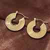 304 Stainless Steel Hoop Earrings for Women EJEW-L296-046G-2
