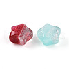 Two Tone Transparent Resin Beads RESI-N042-03A-2