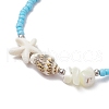 Glass Seed Beaded Bracelets BJEW-JB11703-4