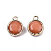 Natural White Jade Pendants G-N326-143-1