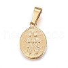 201 Stainless Steel Pendants STAS-F177-03G-2