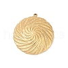 304 Stainless Steel Pendants STAS-C121-38G-1