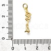 Brass Micro Pave Cubic Zirconia Pendants KK-P295-18G-3
