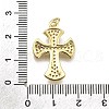 Brass Micro Pave Cubic Zirconia Pendants KK-Z100-38G-04-3