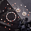 ARRICRAFT Natural Hematoid Quartz Round Beads Strands G-AR0003-56-4
