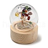 LED Glass Crystal Ball Ornament DJEW-E011-01A-2