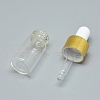 Natural Amethyst(Random Size) Openable Perfume Bottle Pendants G-E556-10A-4